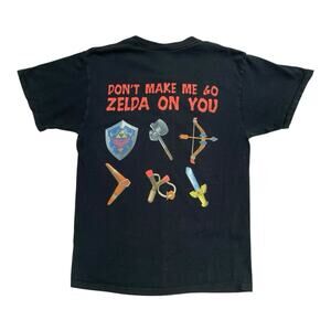 Vintage Zelda Ocarina Of Time T Shirt Small